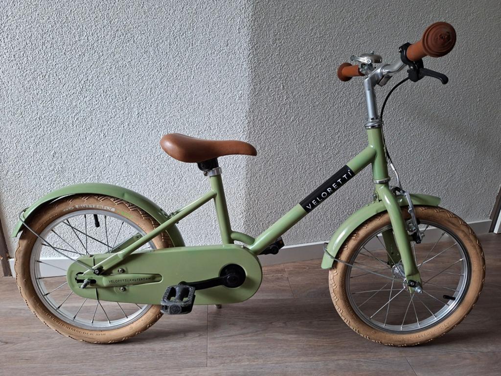 veloretti jongens fiets 16 inch, Ophalen, Gebruikt, 16 inch, Handrem
