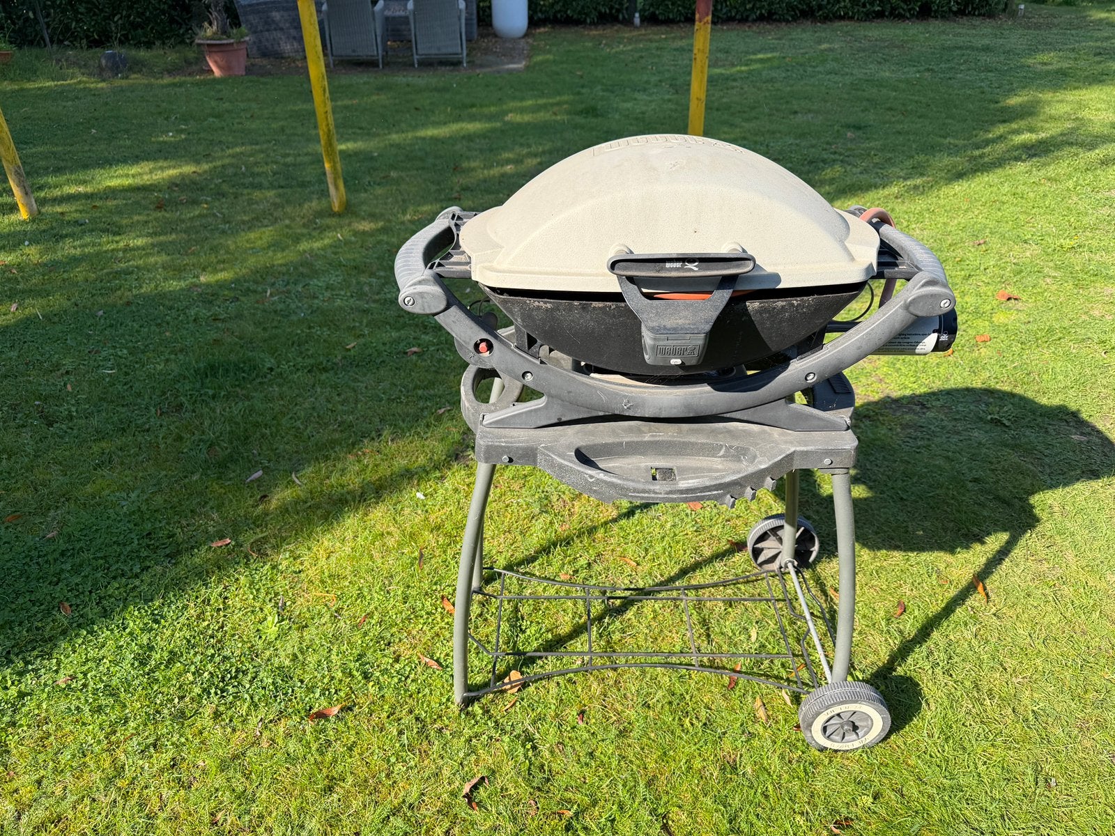 Weber q, Ophalen, Gebruikt