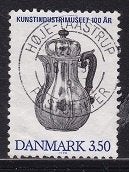 1334 - Denemarken michel 971 gestempeld , 100 jaar museum vo, Verzenden, Denemarken, Gestempeld