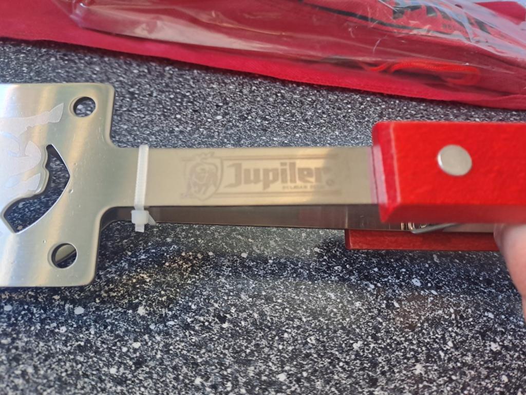 2 x Jupiler bbq tang nieuw met opbergzak, Nieuw, Ophalen of Verzenden, Jupiler, N.v.t