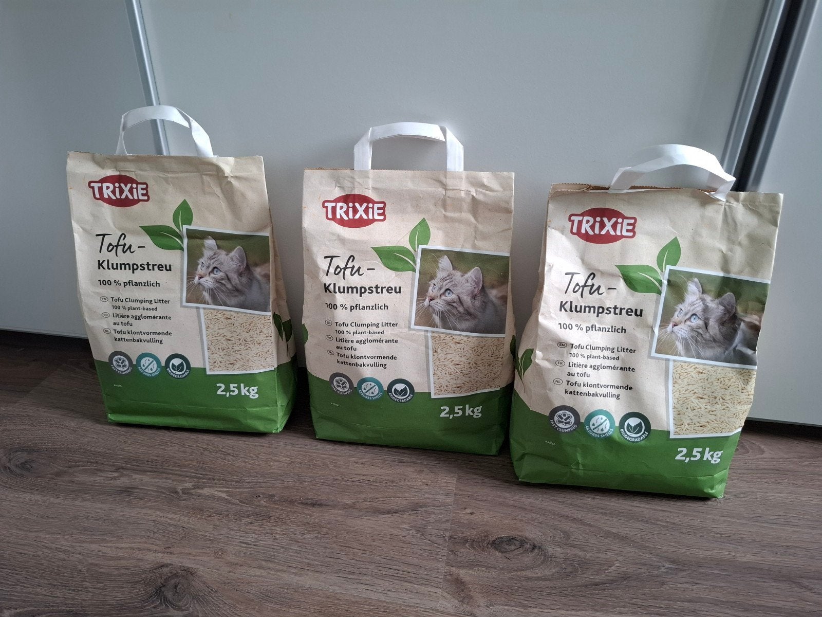 3 zakken Trixie Tofu kattenbakvulling, Ophalen of Verzenden, Nieuw