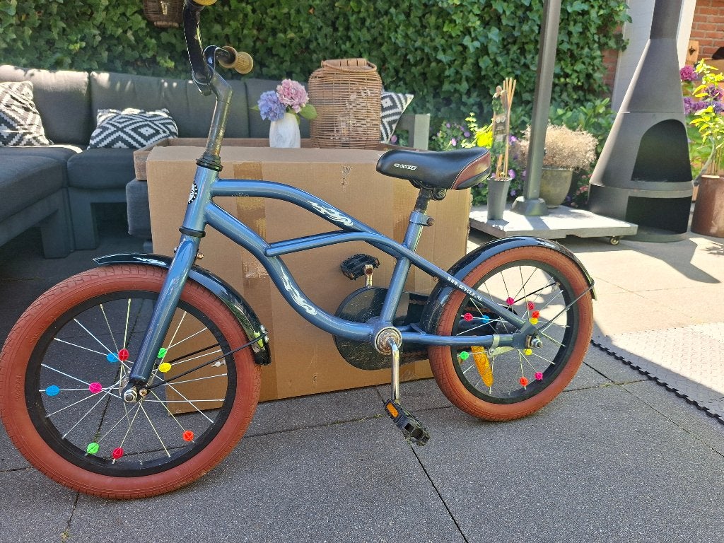 Kinderfiets, Fietsen en Brommers, Ophalen, Gebruikt, Terugtraprem, 16 tot 20 inch