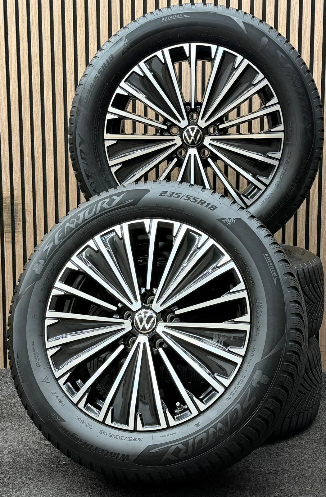 WINTER! Originele 18 inch VW Tiguan Napoli 5x112 Sentury ‘24, Auto-onderdelen, Ophalen, 18 inch, ., Banden en Velgen