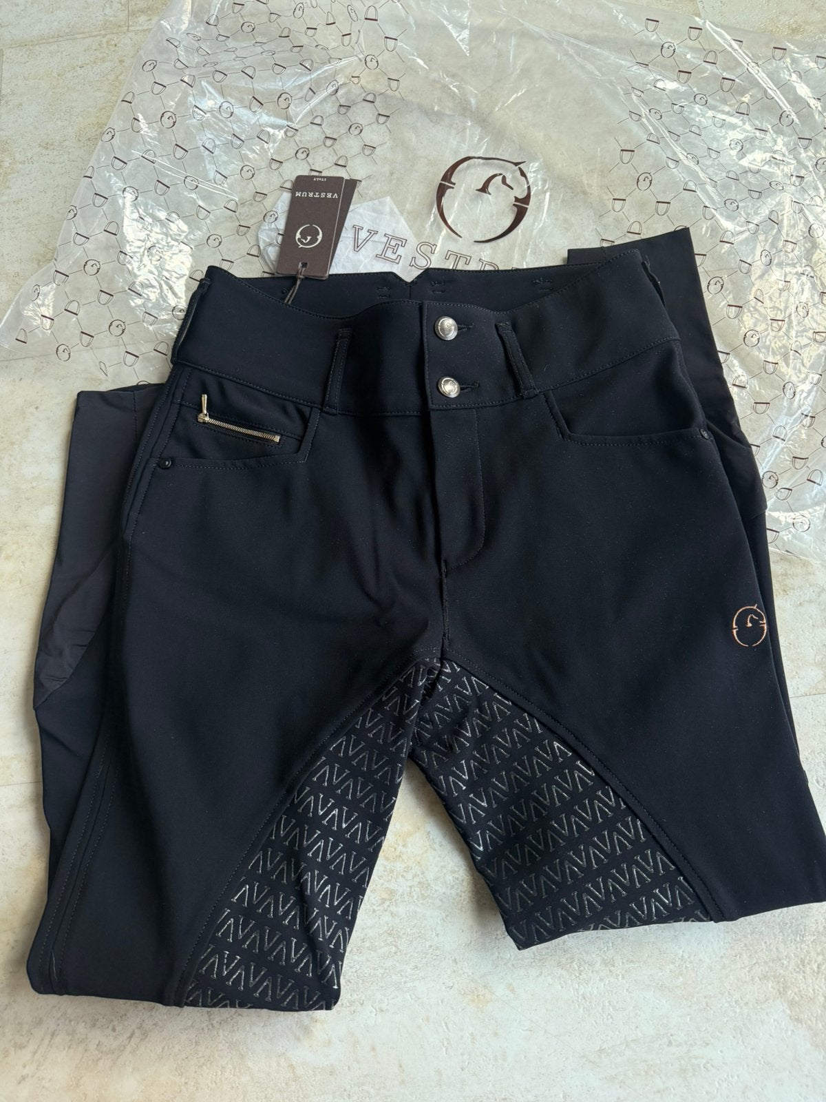 Vestrum high waist rijbroek, Dieren en Toebehoren, Paardrijkleding, Ophalen of Verzenden, Zo goed als nieuw, Dressuur, Onderkleding