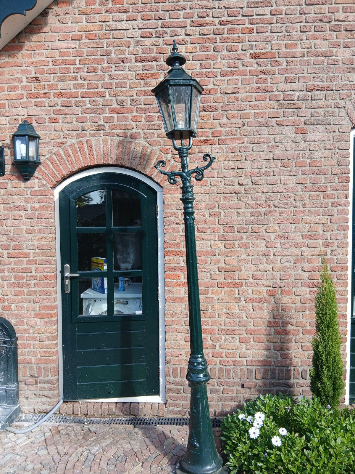 tuinlantaarn aluminium, Ophalen, Staande lamp, Aluminium, Netvoeding
