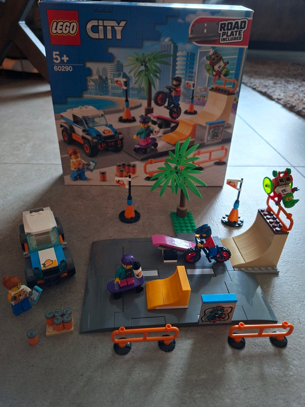 LEGO City Skatepark (60290), Ophalen of Verzenden, Zo goed als nieuw