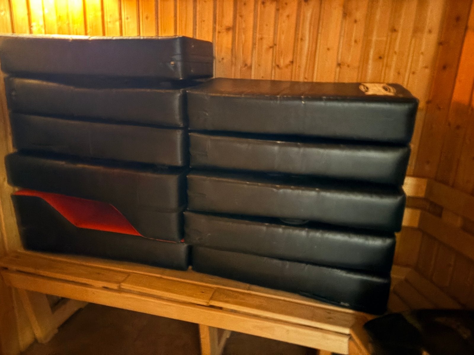 10 stootkussens voor boksen en kickboksen, Ophalen, Gebruikt, Boks-accessoire