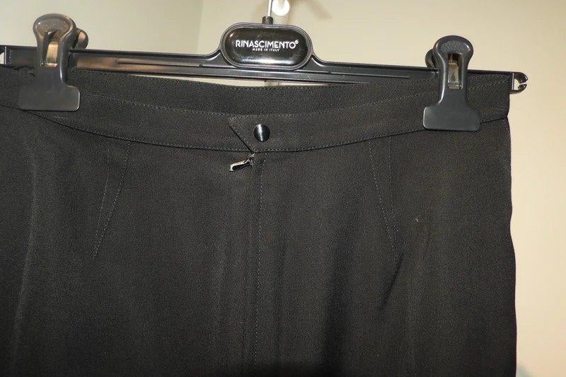 Thierry Mugler zwarte rok splitje aan de achterkant F40, Kleding | Dames, Maat 38/40 (M), Verzenden, Zwart, Thierry mugler