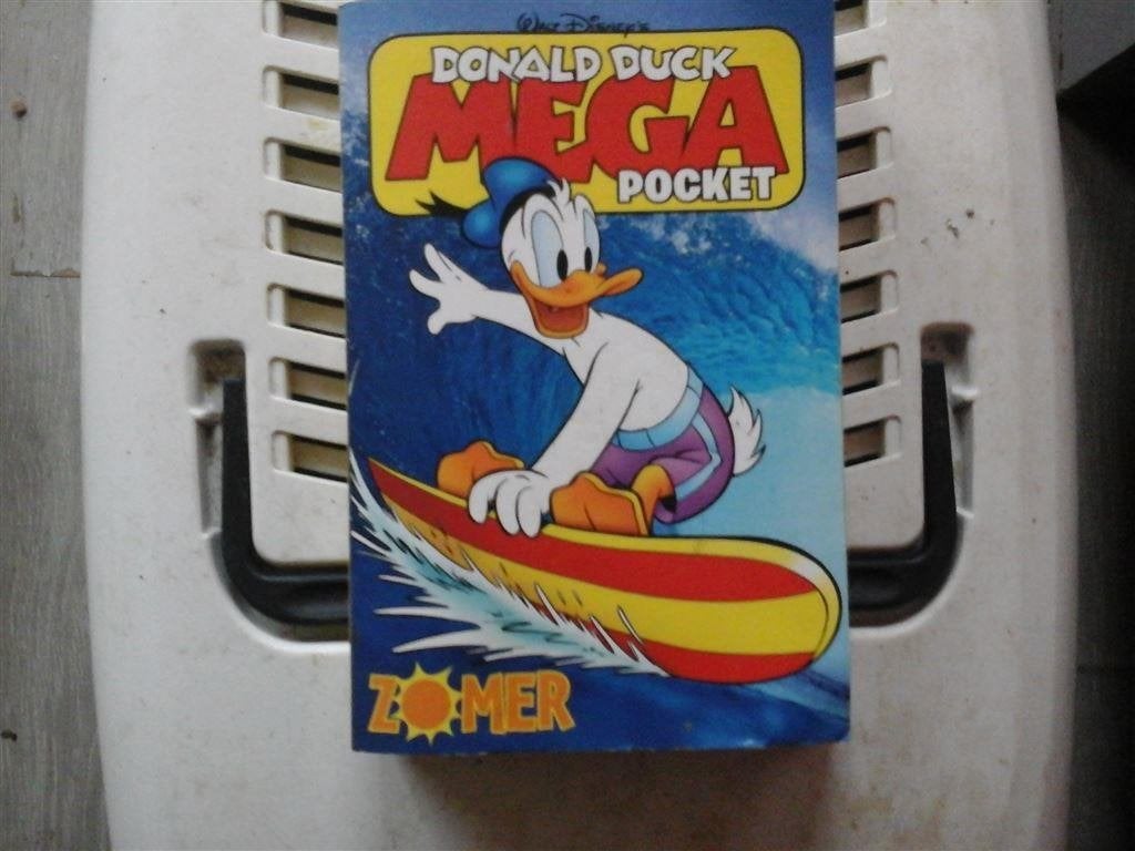 ns4-donald duck mega pocket-zomer-goede staat, Eén stripboek, Ophalen of Verzenden, Zo goed als nieuw