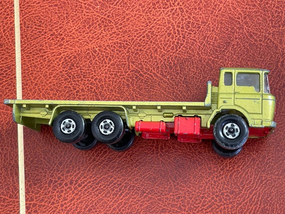 Vintage DAF miniatuur vrachtwagen Matchbox Superfast, Ophalen of Verzenden, Gebruikt