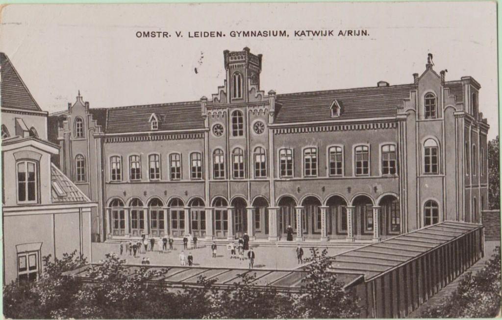 Katwijk aan den Rijn v. Leiden Gymnasium 1910, Ophalen, Voor 1920, Gelopen, Zuid-Holland