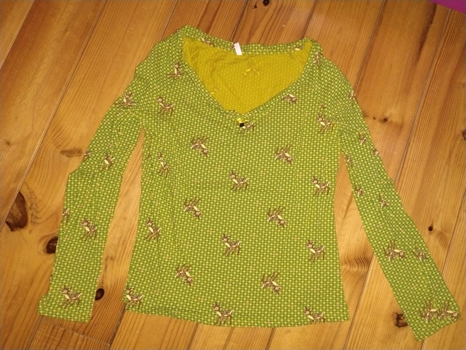 blutsgeschwister shirt maat xl hertjes, Ophalen of Verzenden, Zo goed als nieuw, Maat 46/48 (XL) of groter, Korte mouw