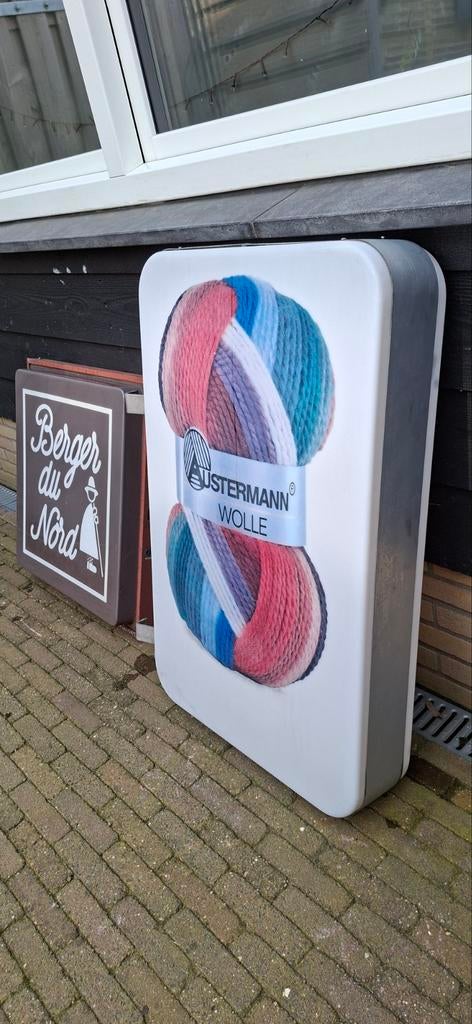 Lichtbakken 1 grote dubbelzijdig kompleet 1  bak, Ophalen