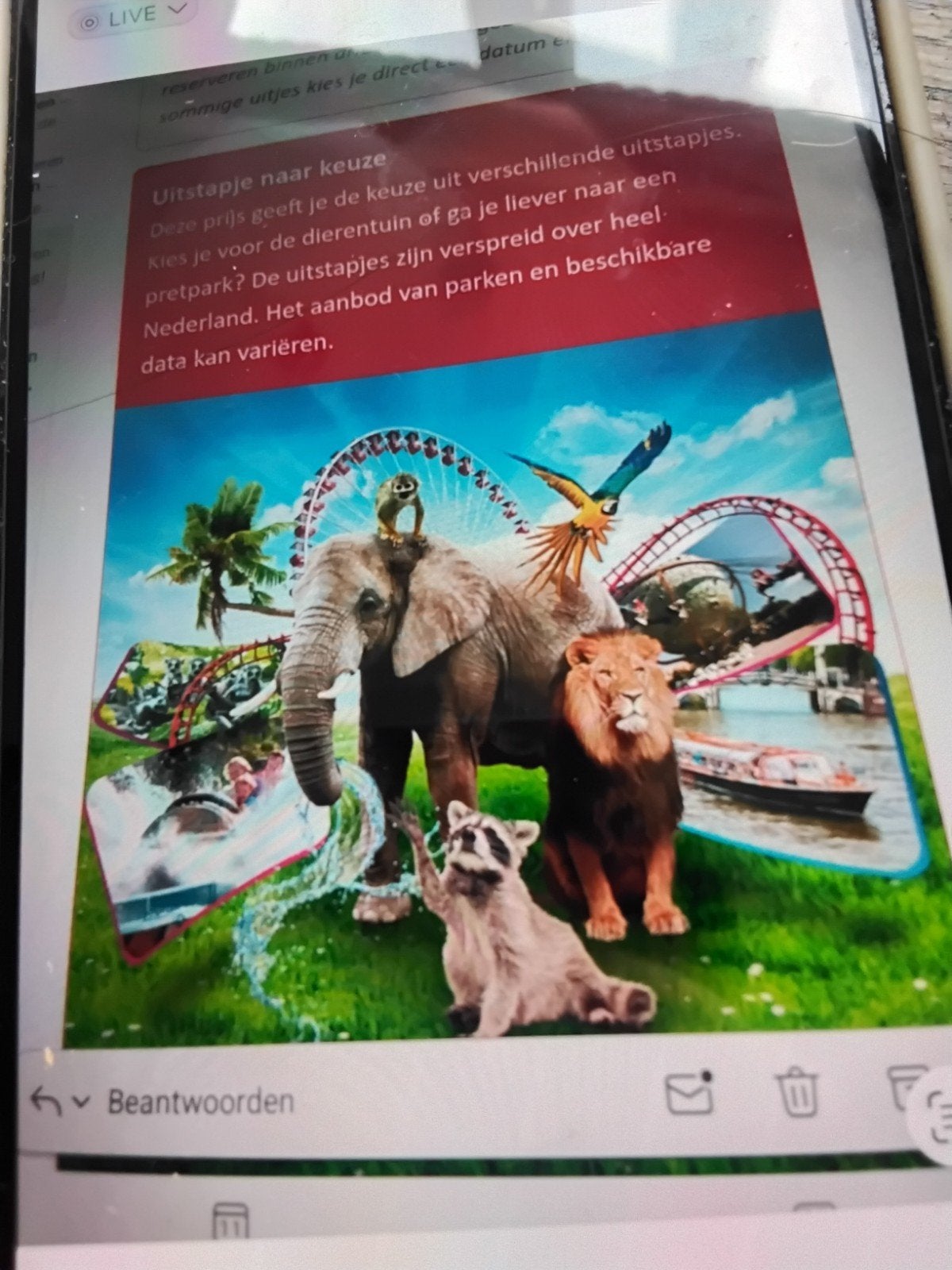 Uitstapje naar keuze 4 personen, Tickets en Kaartjes, Recreatie | Pretparken en Attractieparken, Drie personen of meer, Ticket of Toegangskaart