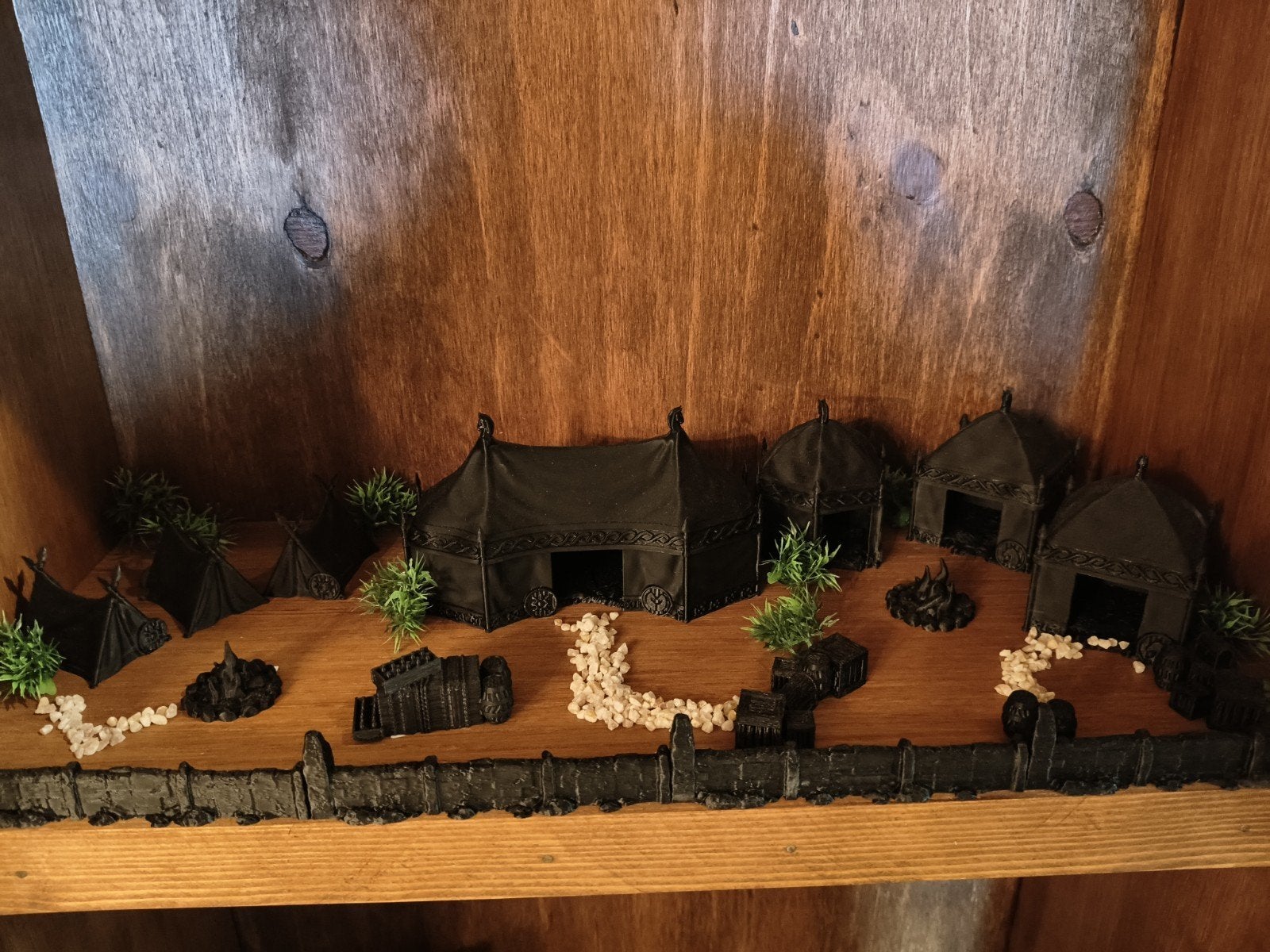 Te koop: 28mm Wargaming / D&D Rohan-stijl tentenkamp, Verzenden, Nieuw, Overige soorten, Toebehoren