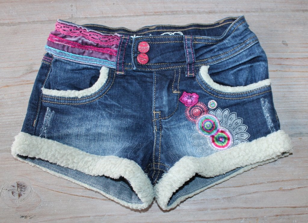 Denim short van Desigual 104, Broek, Gebruikt, Desigual, Meisje