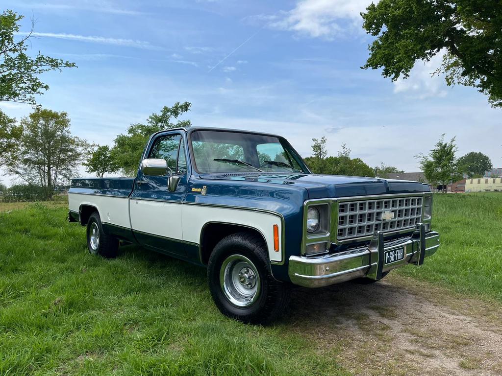 Chevrolet c10 1982 Blauw gereserveerd, Automaat, Achterwielaandrijving, Chevrolet, Particulier