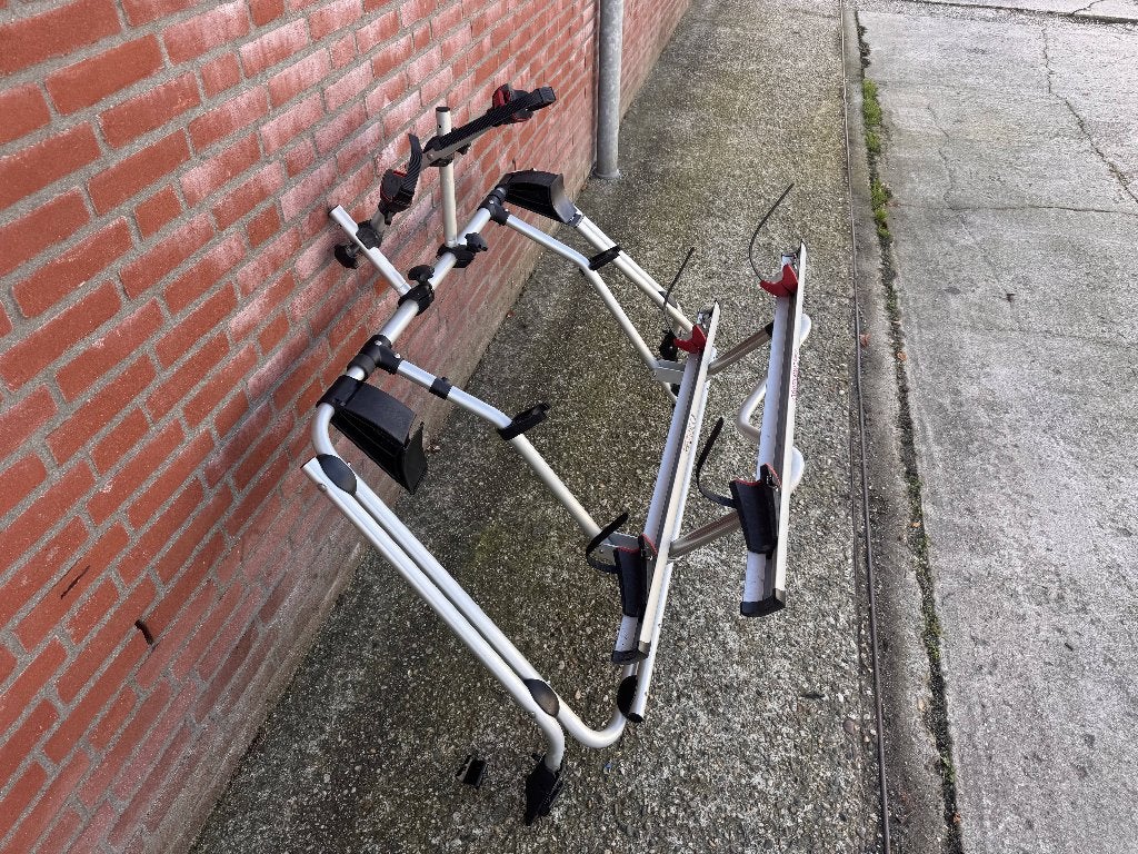 Fiamma T5 Pro fietsendrager, Auto diversen, Ophalen, Achterklepdrager, Brede banden
