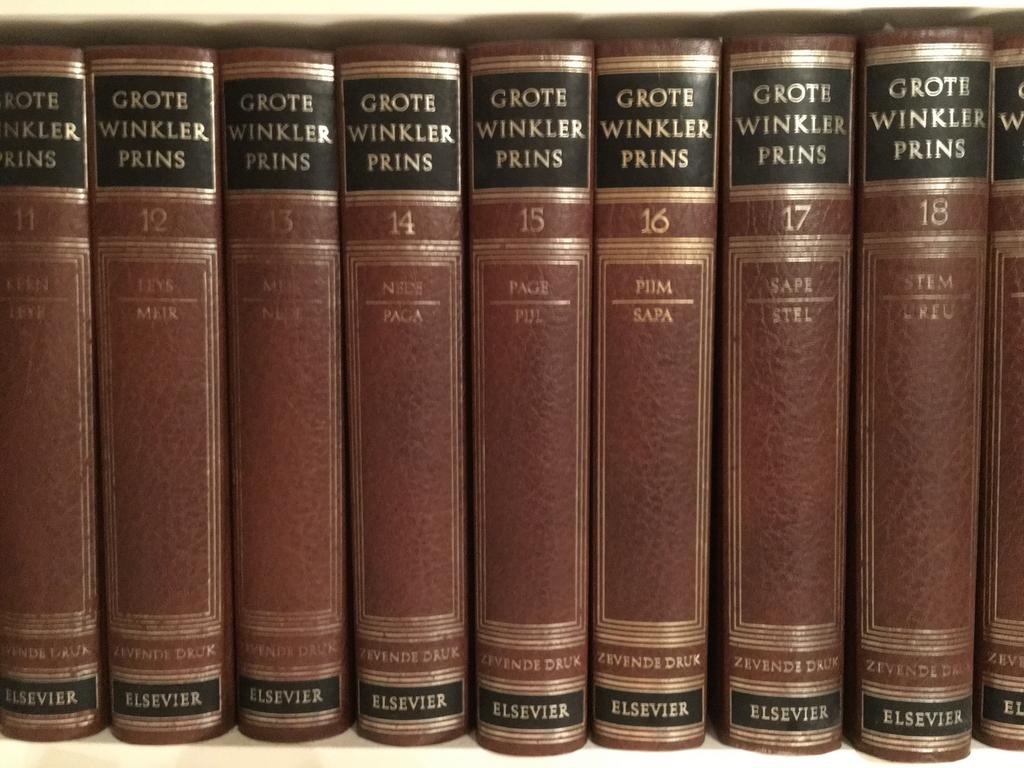 Complete Grote Winkler Prins Encyclopedie als nieuw editie 7, Boeken, Encyclopedieën, Ophalen of Verzenden, Zo goed als nieuw