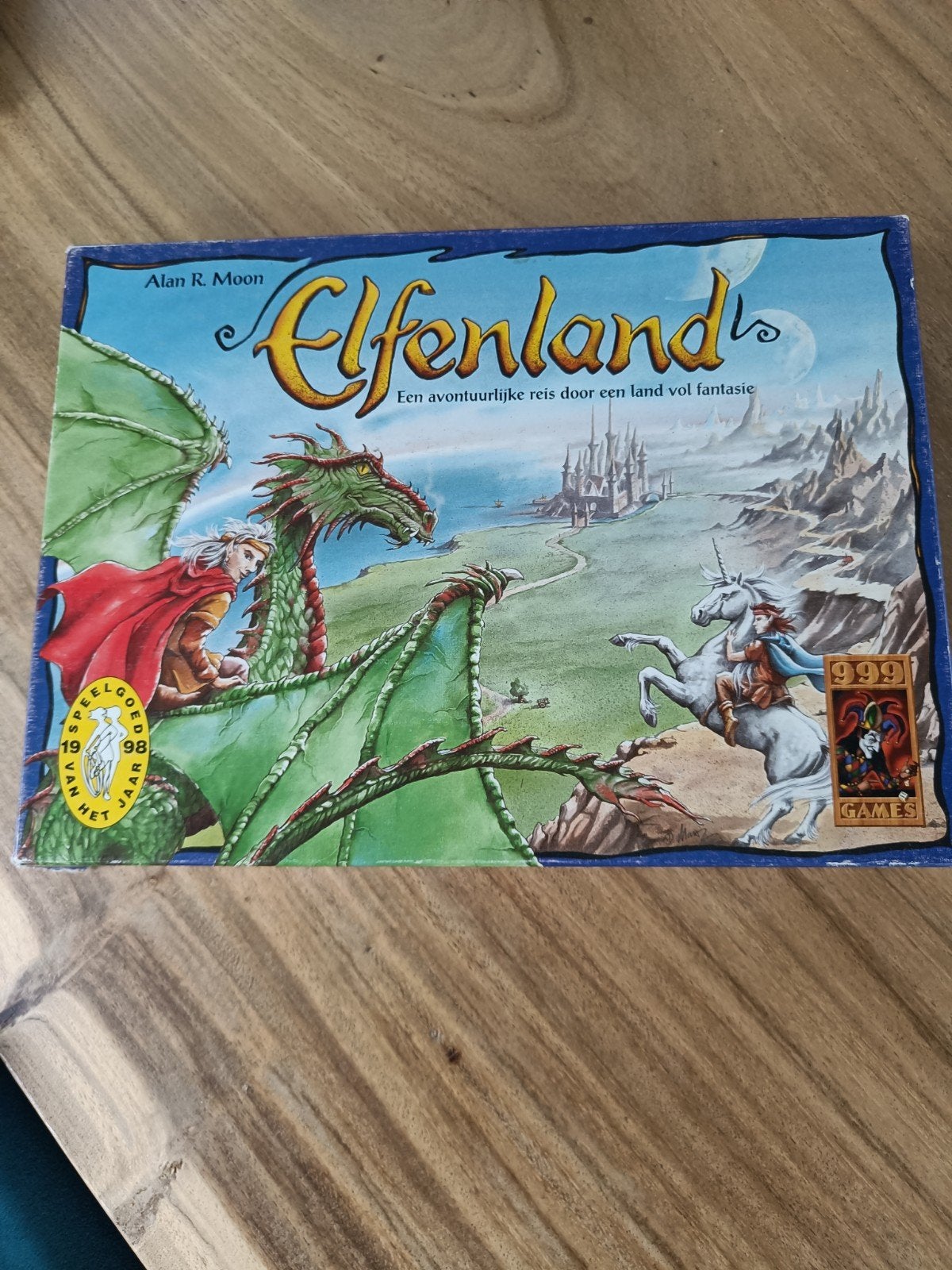 Elfenland bordspel - Avontuurlijke reis vol fantasie, Drie of vier spelers, Ophalen of Verzenden, Gebruikt, 999 Games