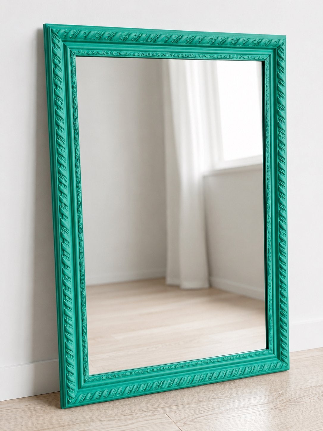 Grote spiegel, Huis en Inrichting, Woonaccessoires | Spiegels, Ophalen, Zo goed als nieuw, Rechthoekig, Minder dan 100 cm