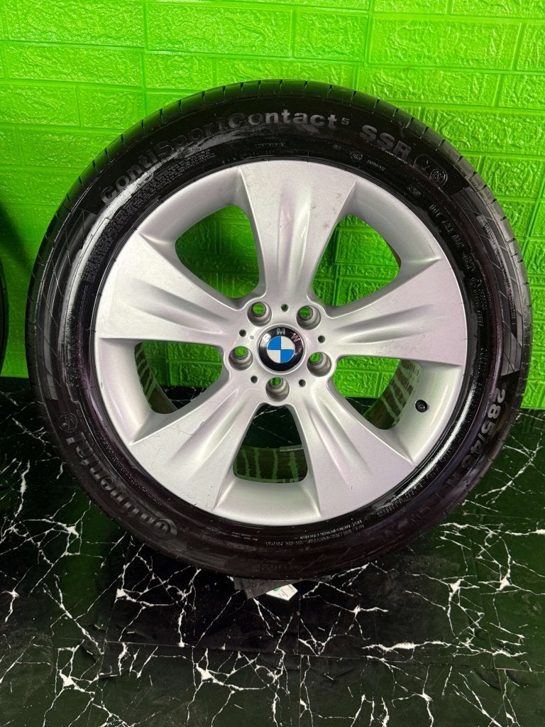 Originele BMW X5 velgen 19" 5x120 Styling 213 zomer e70 e71, Gebruikt, 285 mm, Banden en Velgen, Niet ingevuld