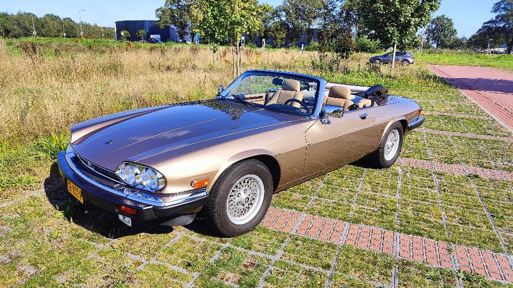 Jaguar XJ-S V12 Cabrio | 100% origineel & schadevrij, Automaat, Achterwielaandrijving, Overige kleuren, Leder