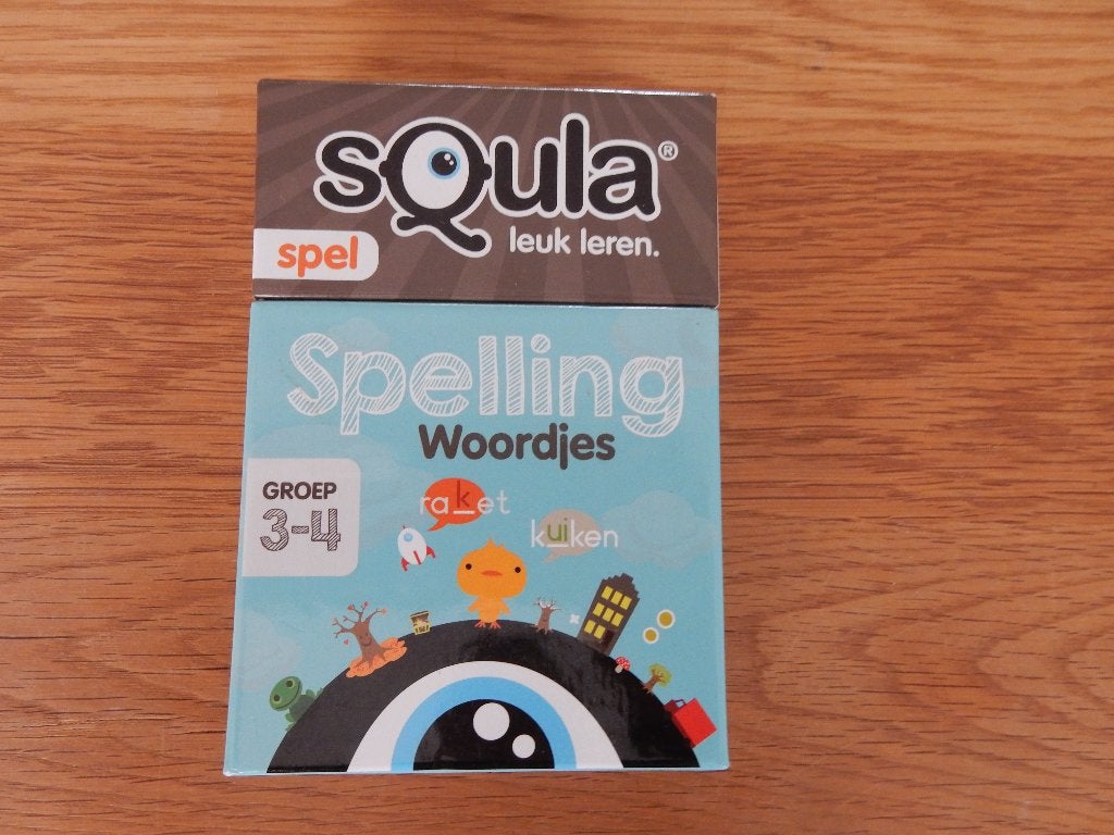 squla spel Spelling woordjes, Ophalen of Verzenden, Zo goed als nieuw, Taal en Lezen