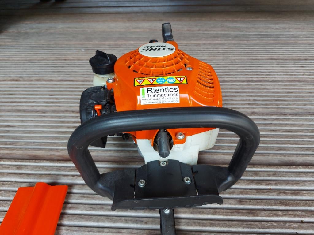 STIHL  HS 45 benzine heggenschaar, Tuin en Terras, Ophalen of Verzenden, Gebruikt, Benzine, Stihl