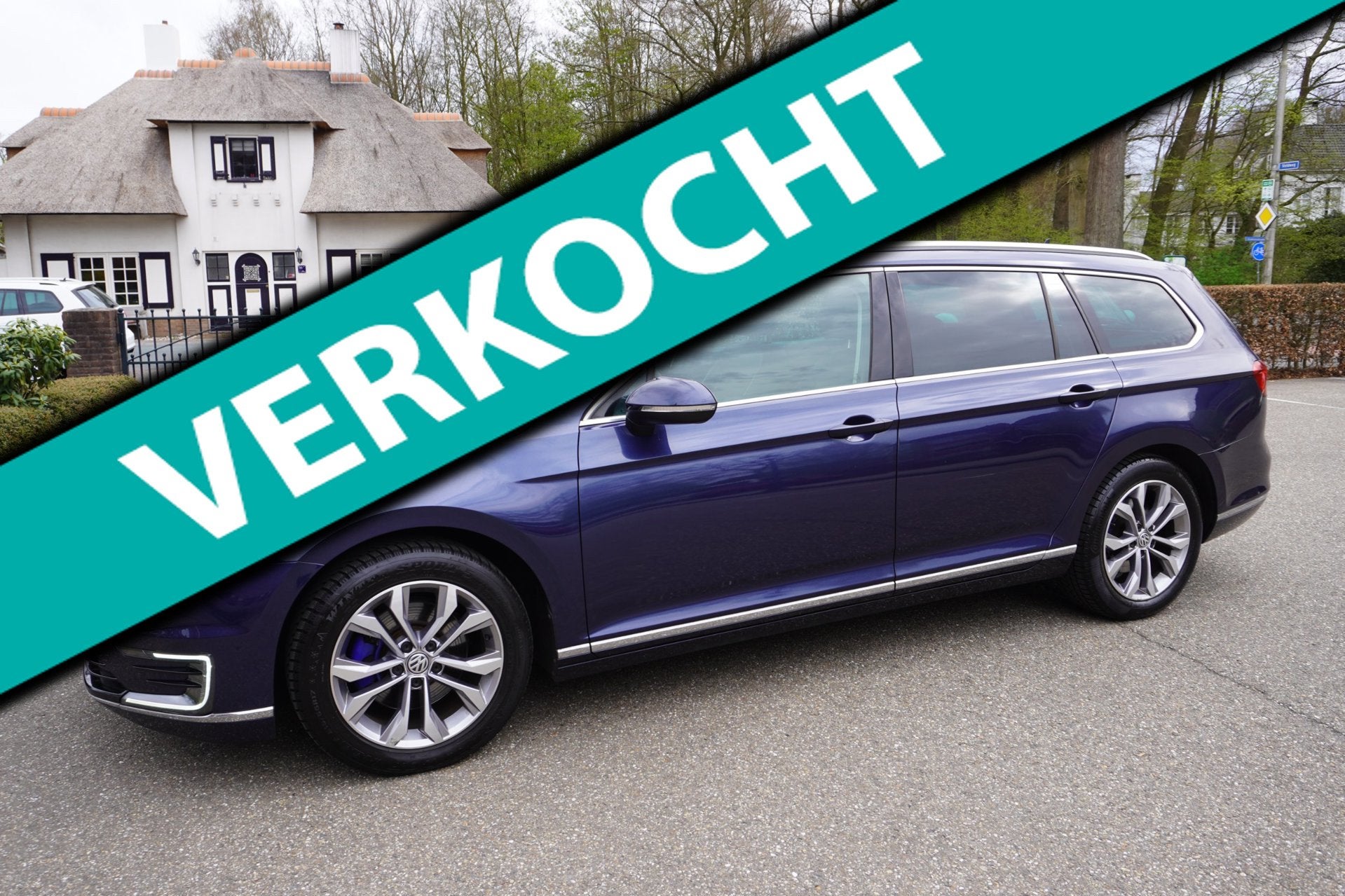 Volkswagen Passat Variant 1.4 TSI GTE Highline Pano Trekhaak, Auto's, Volkswagen, Gebruikt, Blauw, Hybride Elektrisch/Benzine