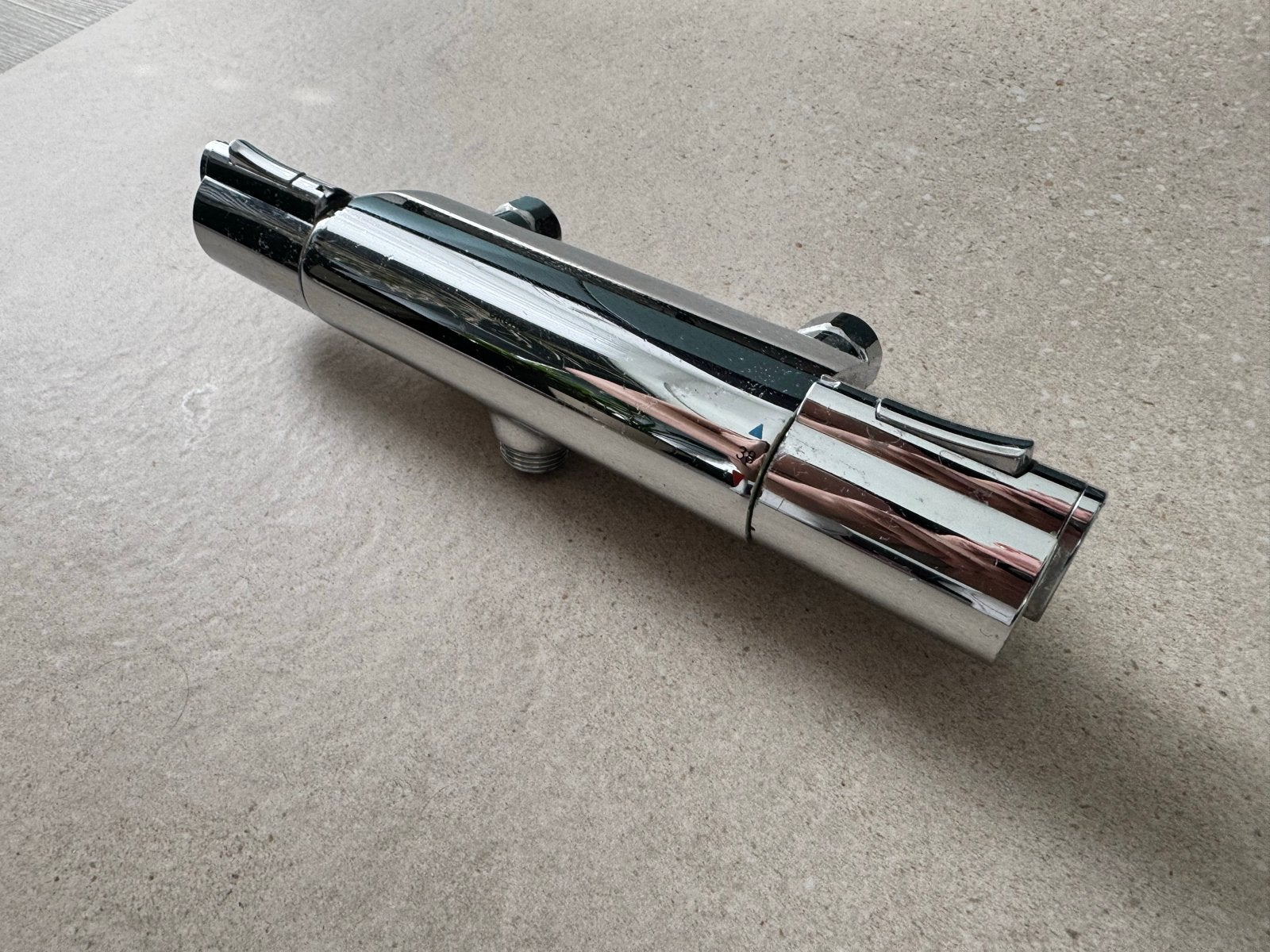 Grohe douchekraan thermostaatkraan 12 cm hartafstand, Doe-het-zelf en Verbouw, Ophalen of Verzenden, Gebruikt, Chroom, Douche
