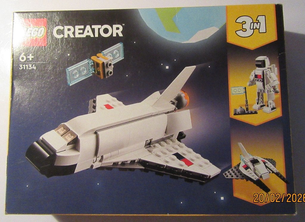 Lego 31134  Ruimtevaartuig Space Shuttle, Kinderen en Baby's, Inclusief instructies, Gebruikt, Lego, Ophalen of Verzenden
