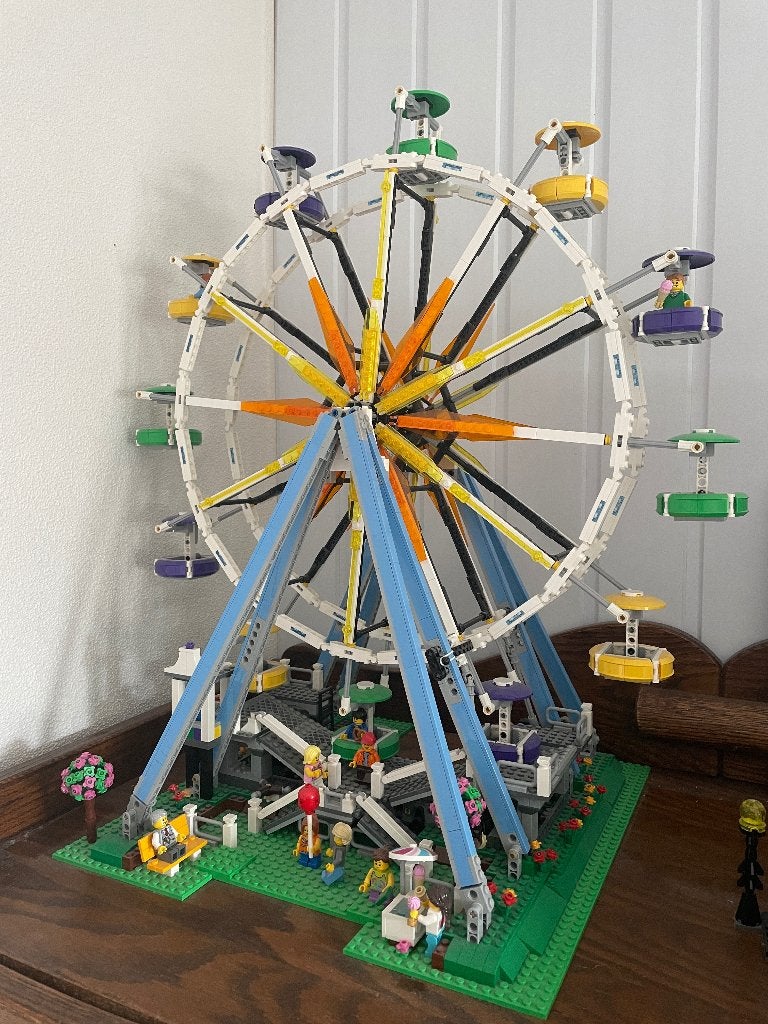 Lego 10247 Ferris Wheel, Kinderen en Baby's, Speelgoed | Duplo en Lego, Ophalen, Gebruikt, Lego, Compleet