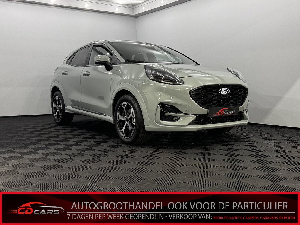 Ford Puma 1.0 EcoBoost Hybrid ST-Line Clima, Camera, Navi, W, Automatische klimaatregeling, Stof, Bedrijf, SUV of Terreinwagen