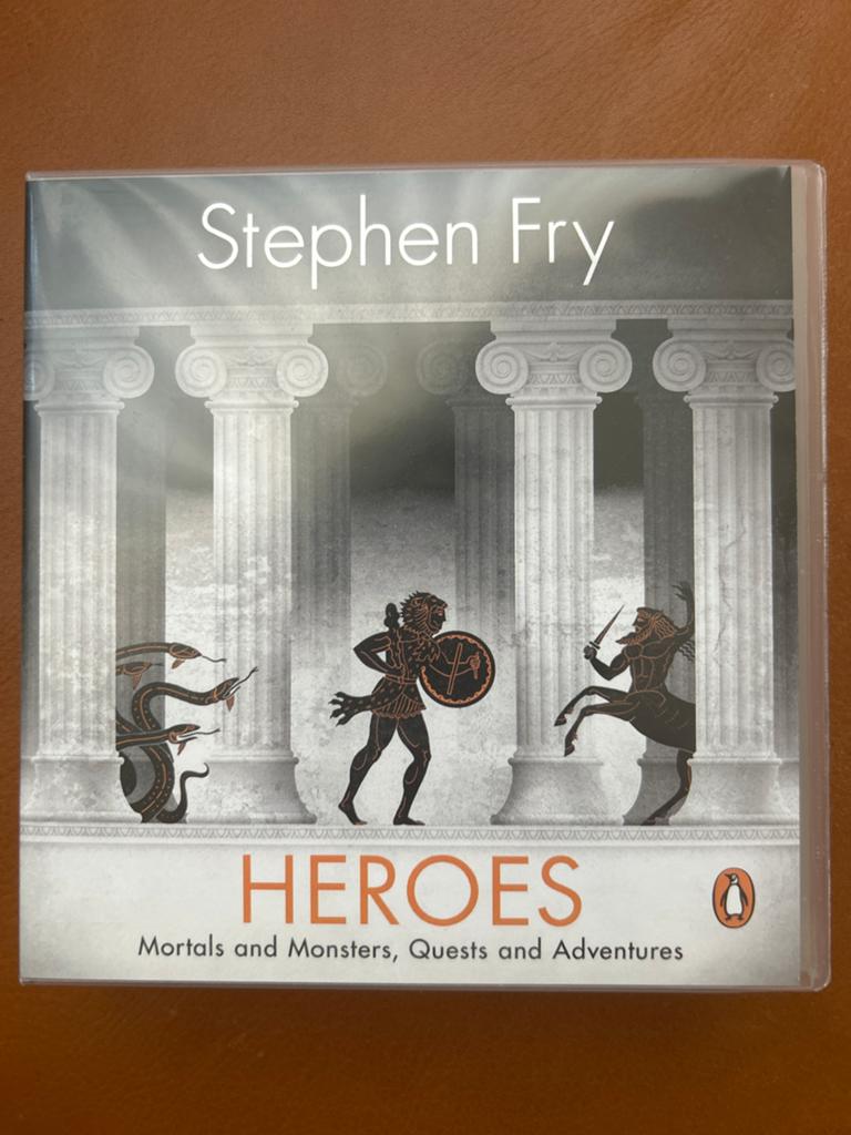 Stephen Fry - Mythos & Heroes (Audioboek CD's), Ophalen of Verzenden, Cd, Volwassene