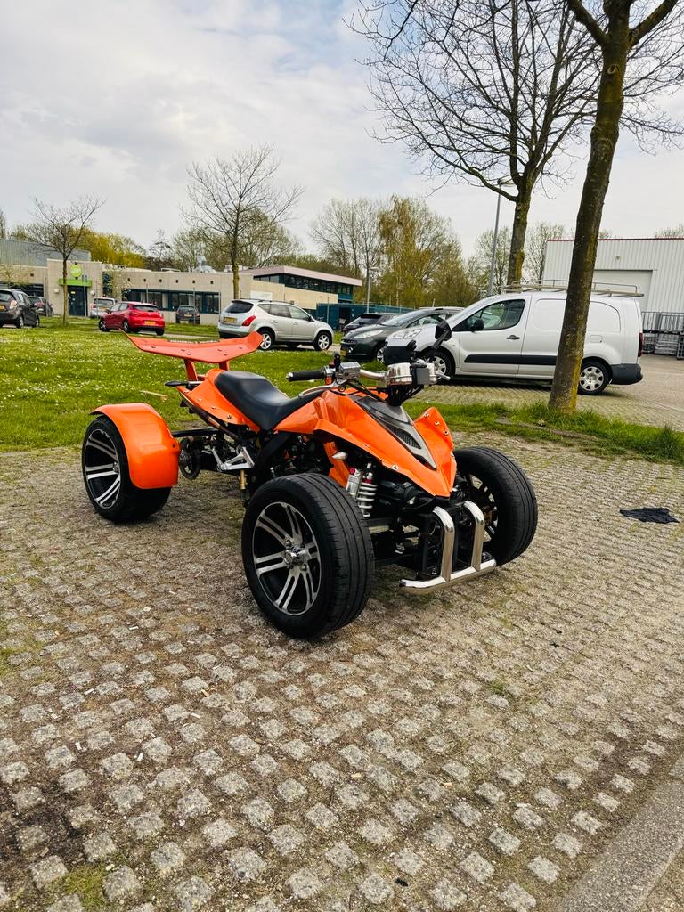 spy-racing -quad 350cc, 1 cilinder, 12 t/m 35 kW