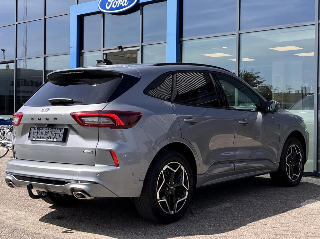 Ford Kuga 2.5 PHEV ST-Line X 243PK Afn. Trekhaak Winterpack, Gebruikt, Zwart, 4 cilinders, Plug-in hybride