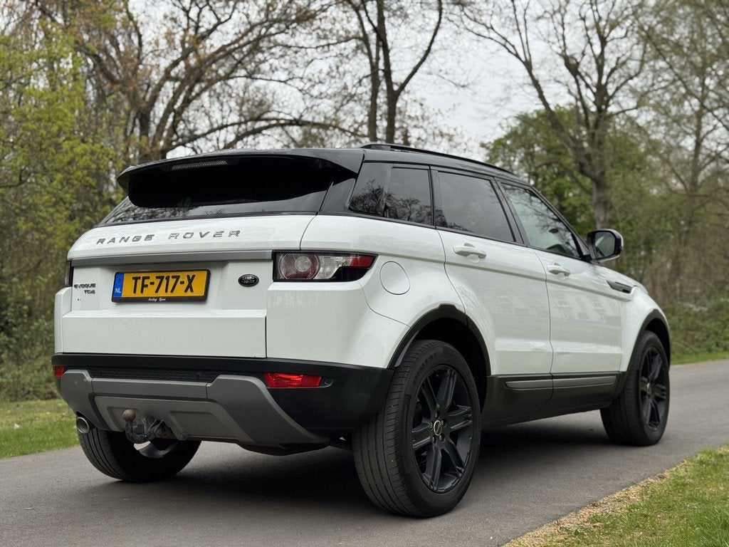 Land Rover Range Rover Evoque 2.2 TD4 4WD Pure (bj 2012), Auto's, Euro 5, Beige, 150 pk, Wit