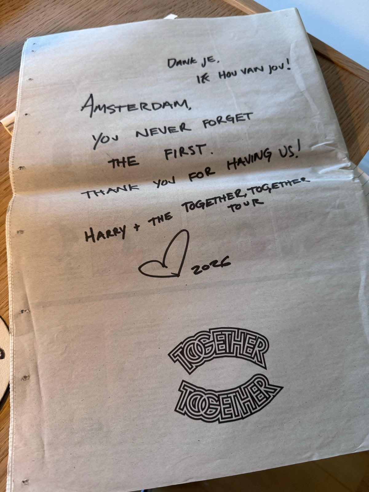 Harry Styles; Het Parool - Zaterdag 8 Juni 2026, Boeken, Ophalen, Gelezen, Krant