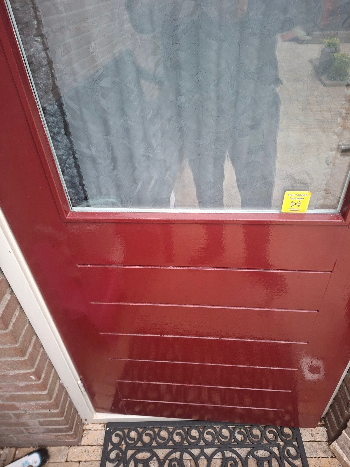 achter buitendeur, Ophalen, Gebruikt, 80 tot 100 cm, 200 tot 215 cm