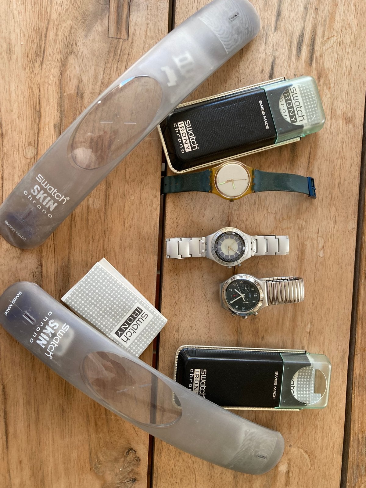 Swatch horloges, Ophalen, Zo goed als nieuw, Kunststof, Swatch