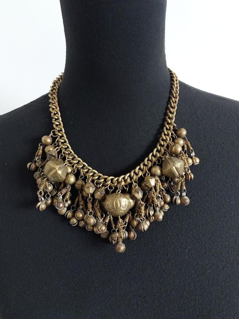 Vintage etnische ketting kuchi Afghanistan, Ophalen of Verzenden