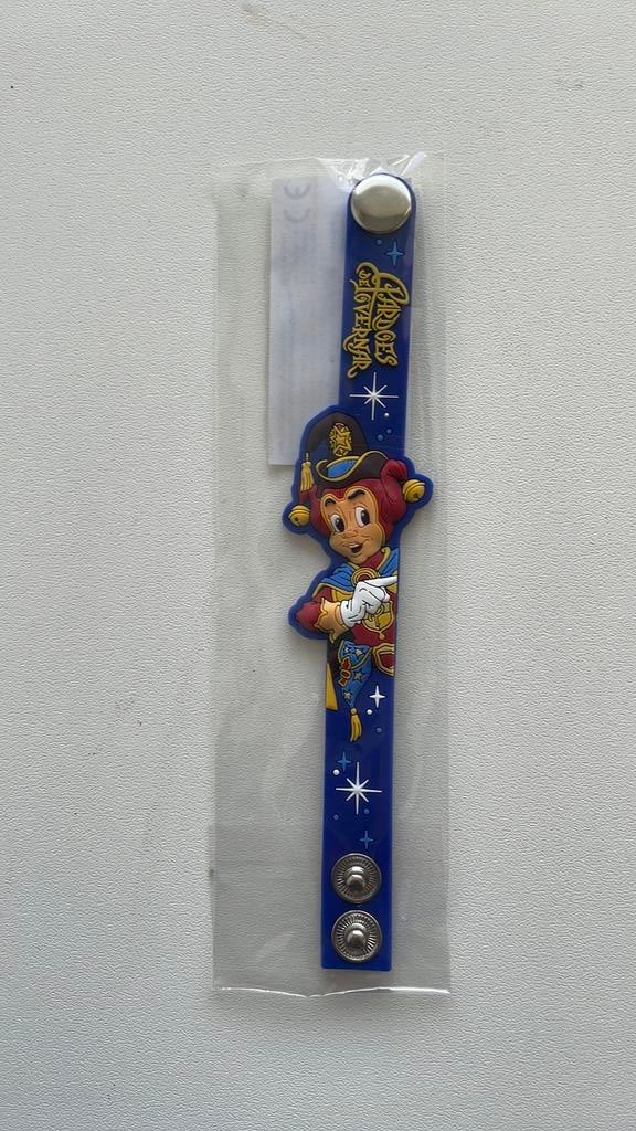 Efteling armbandje Pardoes, Verzamelen, Efteling, Ophalen of Verzenden, Nieuw, Beeldje of Poppetje