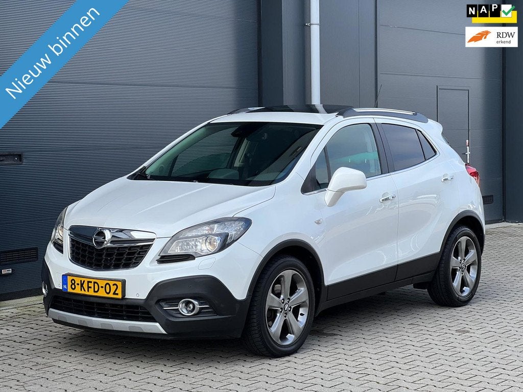 Opel Mokka 1.6 COSMO SCHUIFDAK LEDER FULL OPTIONS, Voorwielaandrijving, Euro 5, 15 km/l, Gebruikt
