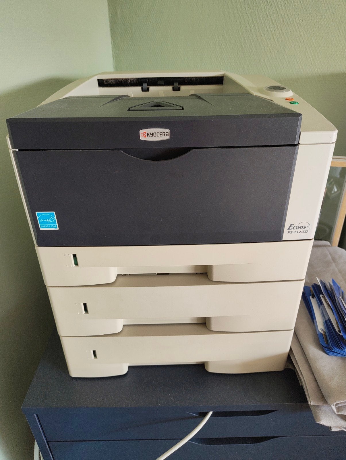 2 papierlades voor Kyocera Ecosys FS-1320D laserprinter, Computers en Software, Printers, Gebruikt, Printer, Ophalen of Verzenden