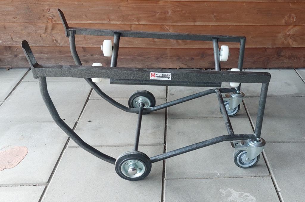 Vaten kantelaar 200 liter olievat, Ophalen