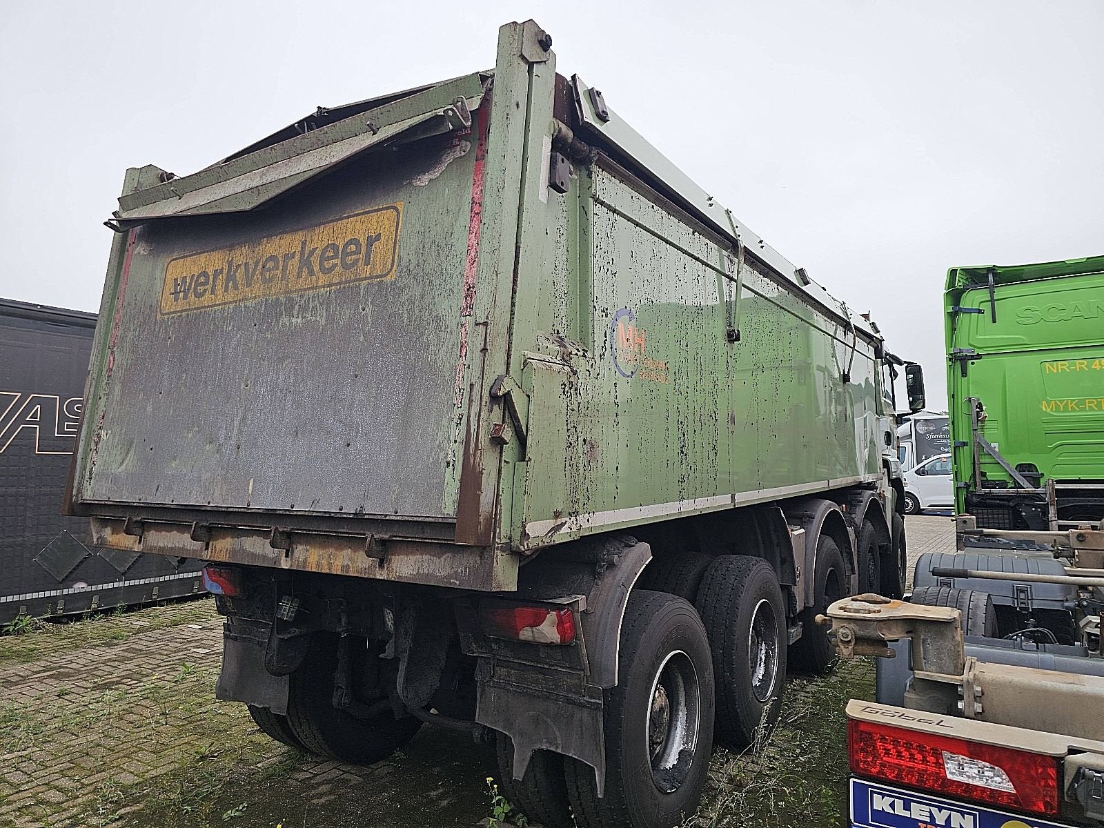 M.A.N. 49.460 TGS 10x8 bb 22m3 tipper, Auto's, 460 pk, Euro 6, Overige kleuren, MAN