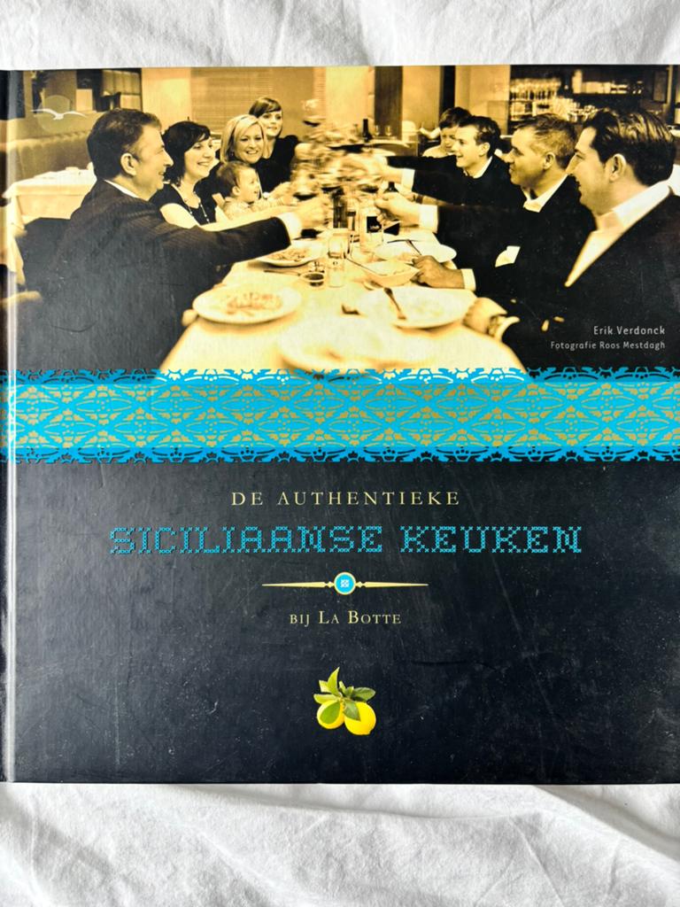 De authentieke Siciliaanse keuken bij La Botte, Italië, Ophalen of Verzenden, Zo goed als nieuw, Erik Verdonck