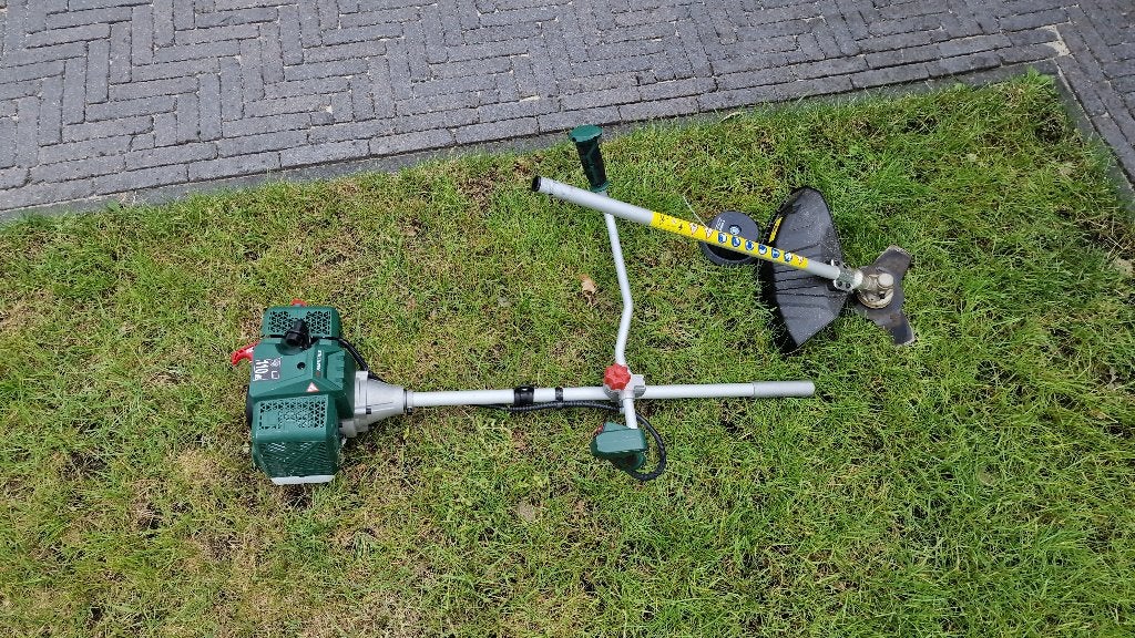 Bosmaaier met defect. Zie foto's. Lees aub goed., Ophalen, Benzine, Gebruikt, Parkside