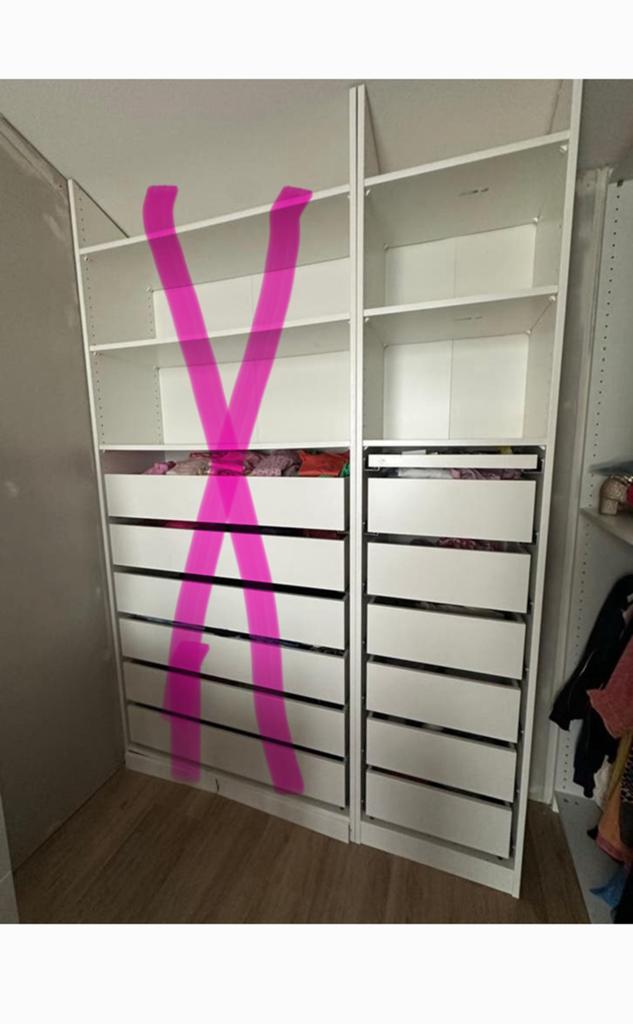 Ikea pax komplement lades en planken 35 diep 50 breed, Huis en Inrichting, Ophalen, 200 cm of meer, 50 tot 100 cm, Zo goed als nieuw